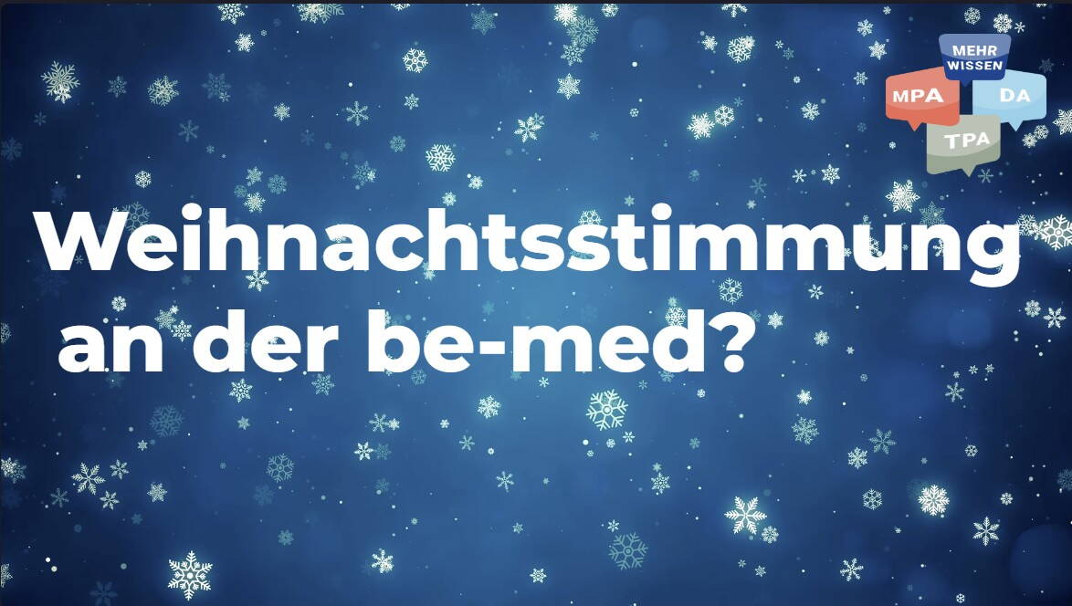 Videointerviews rund um Weihnachten. Bild: Benjamin Buri