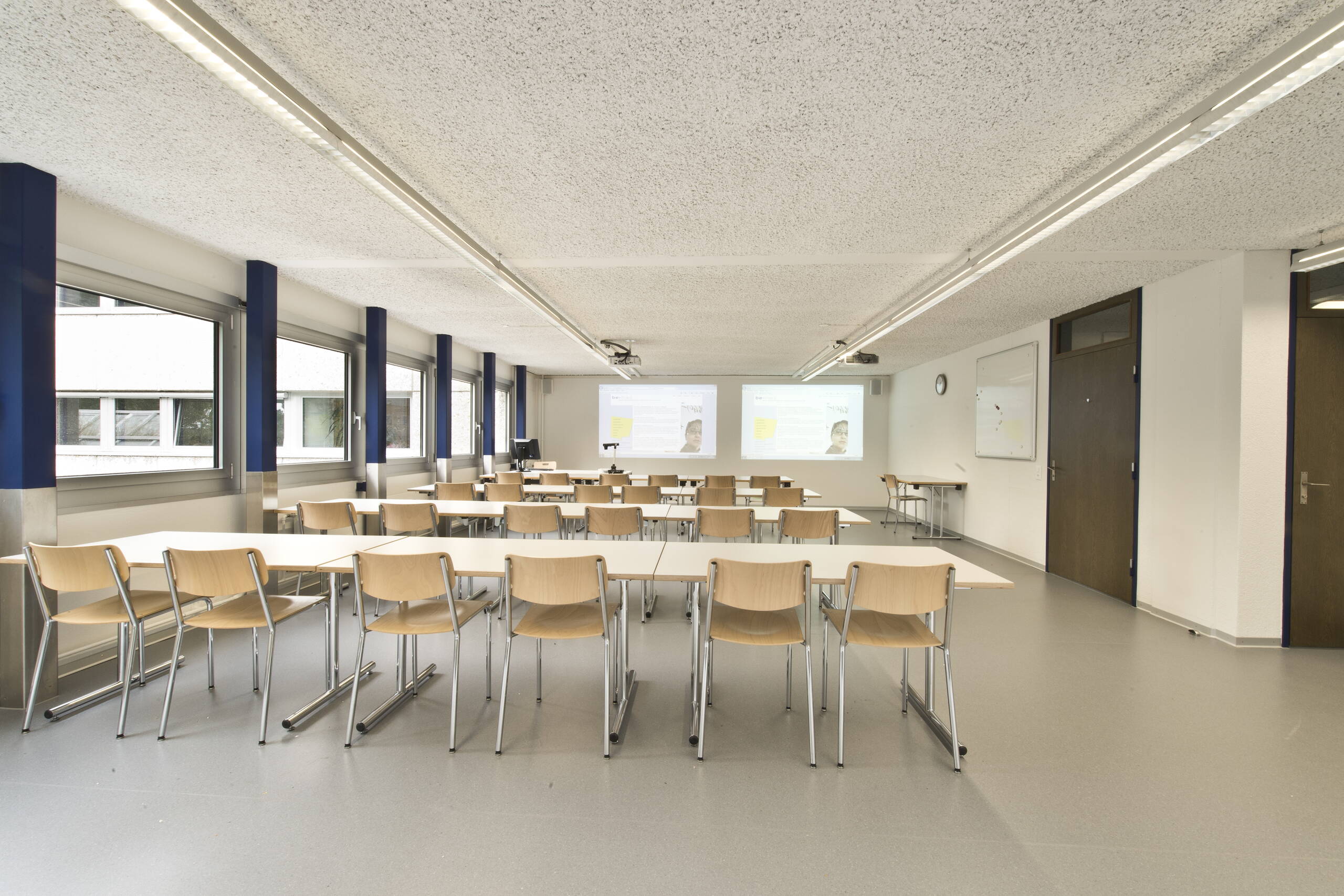 Unterrichtszimmer der be-med 