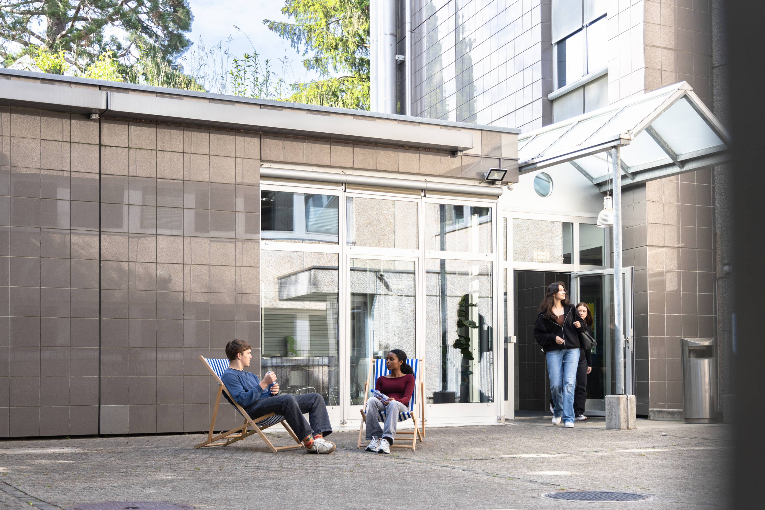 Eintreten, Warten, Besetzt Empfang be-med